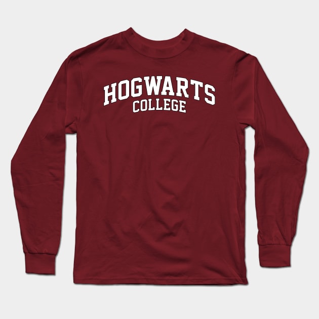 School of Witchcraft and Wizardry Long Sleeve T-Shirt by Hounds_of_Tindalos